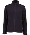 02094 lds Norman SOL'S Ladies Norman Fleece Jacket Black colour image